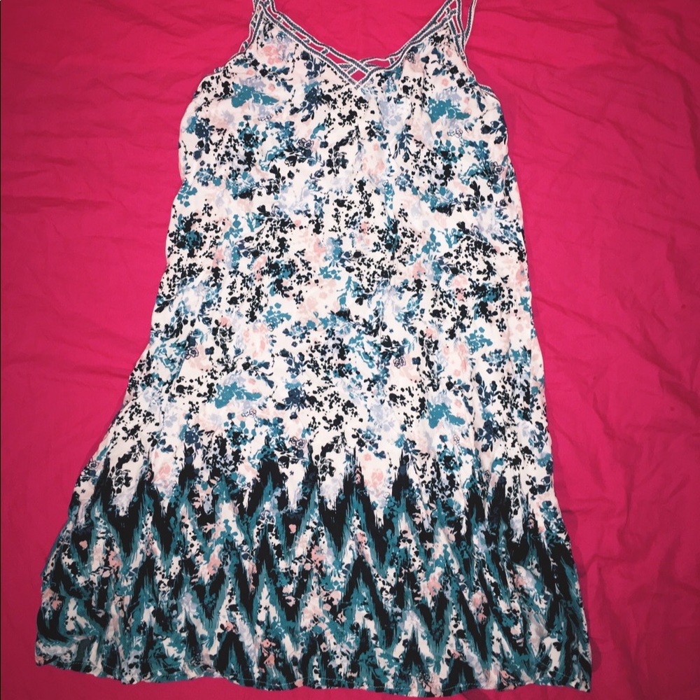 Floral tank top dress!
